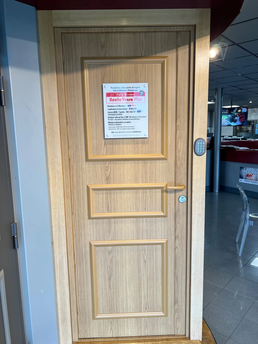 Blindage de porte RMETIC copro à Paris