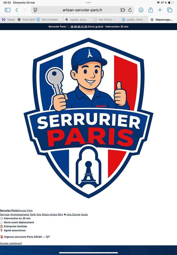 Serrurier Paris 2e : dépannage, ouverture de porte et remplacement de serrure - porte et serrure à Paris